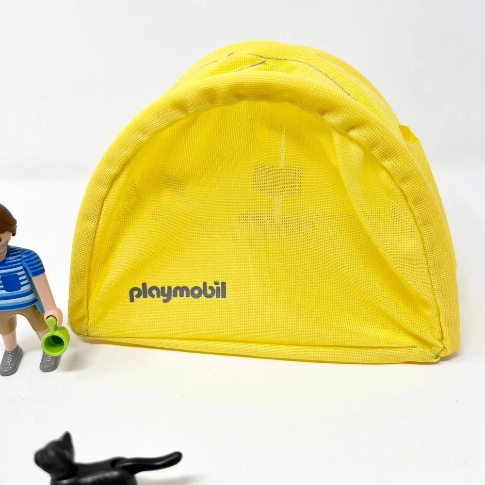 Playmobil 5435 set of Yellow Camping Fabric Family-Size Tent & Accessories Parts